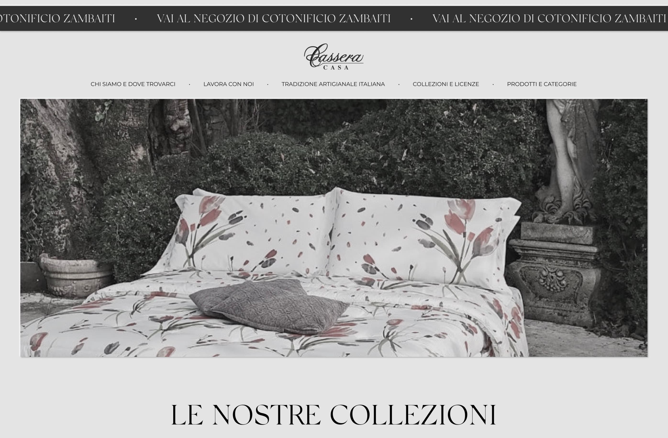 Cassera Casa — Heritage Brand Website